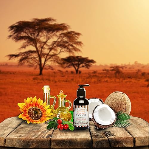 Miniatura 5 de Shea Terra Organics Jabón negro africano en polvo, cuidado natural de la piel para acné, eczema, piel seca, psoriasis, arrugas y más, tratamiento de