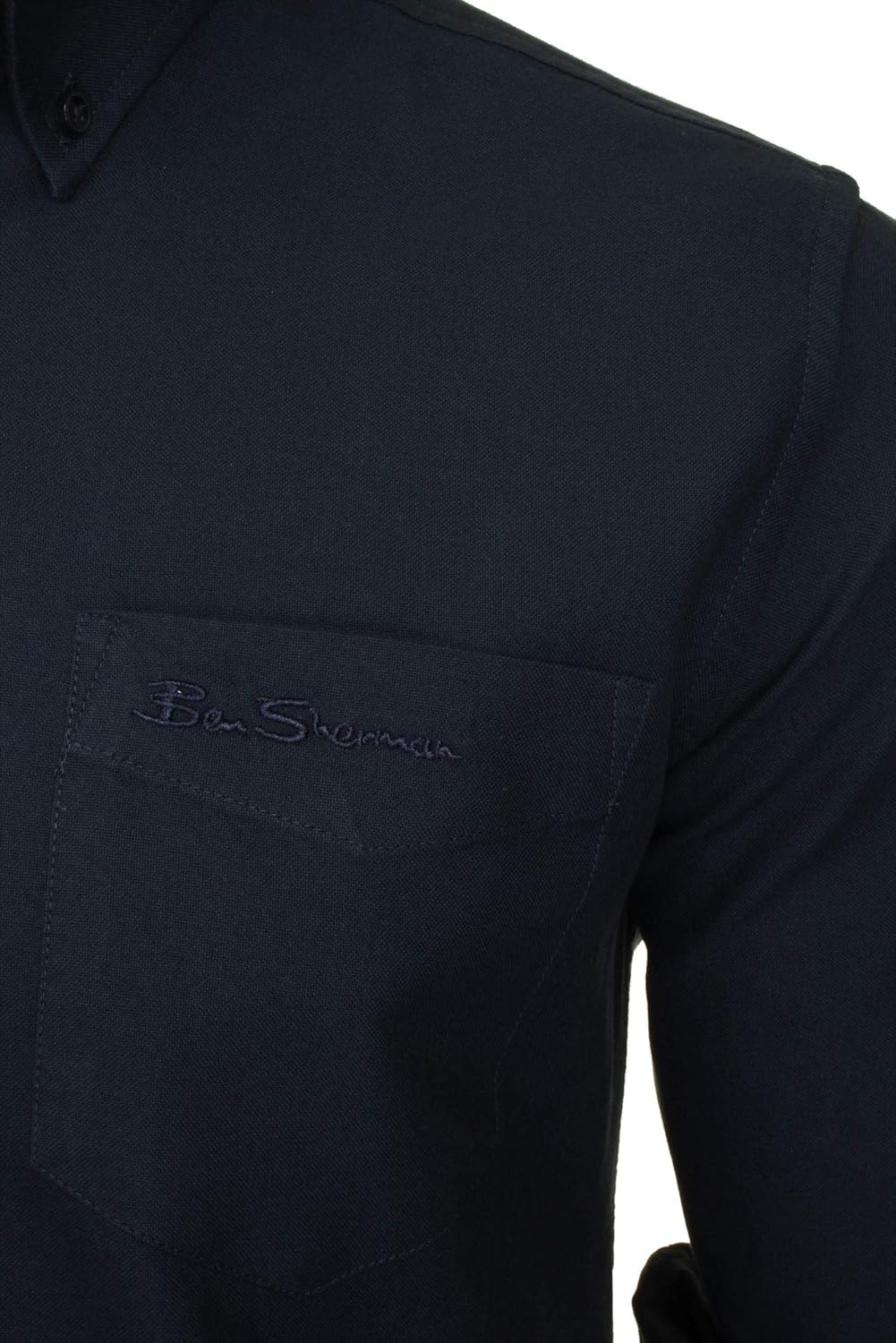 Ben Sherman Men's Button-Down Collar Oxford Shirt, Long Sleeved, Regular Fit 3 811mAkPsbOL. AC SL1500