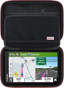 BOVKE Travel GPS Case for 6.95” Garmin DriveSmart 65, 67