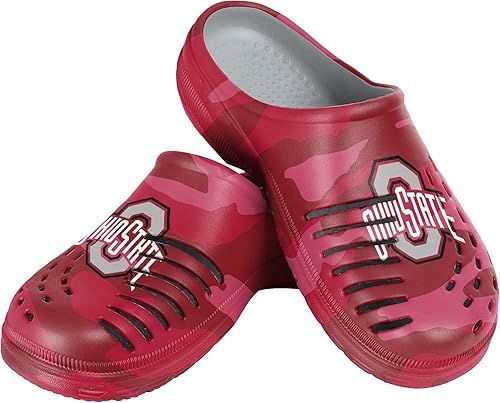 Miniatura 389 de FOCO - Sandalias de agua de jardín con logotipo de equipo de la NFL, para hombre Camuflaje tonal,logotipo grande de bloque