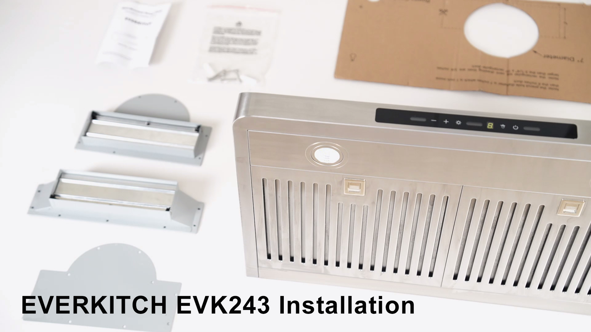 Image of Range Hood 30 inch Under Cabinet with 900CFM, Stainless Steel Kitchen Vent Stove Hood, Touch Control, Permanent Stainless Steel Filters，Ducted Vent, Top and Rear Vents