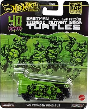 Hot Wheels Żółwie Ninja TMNT Teenage Mutant Ninja Turtles VW DRAG