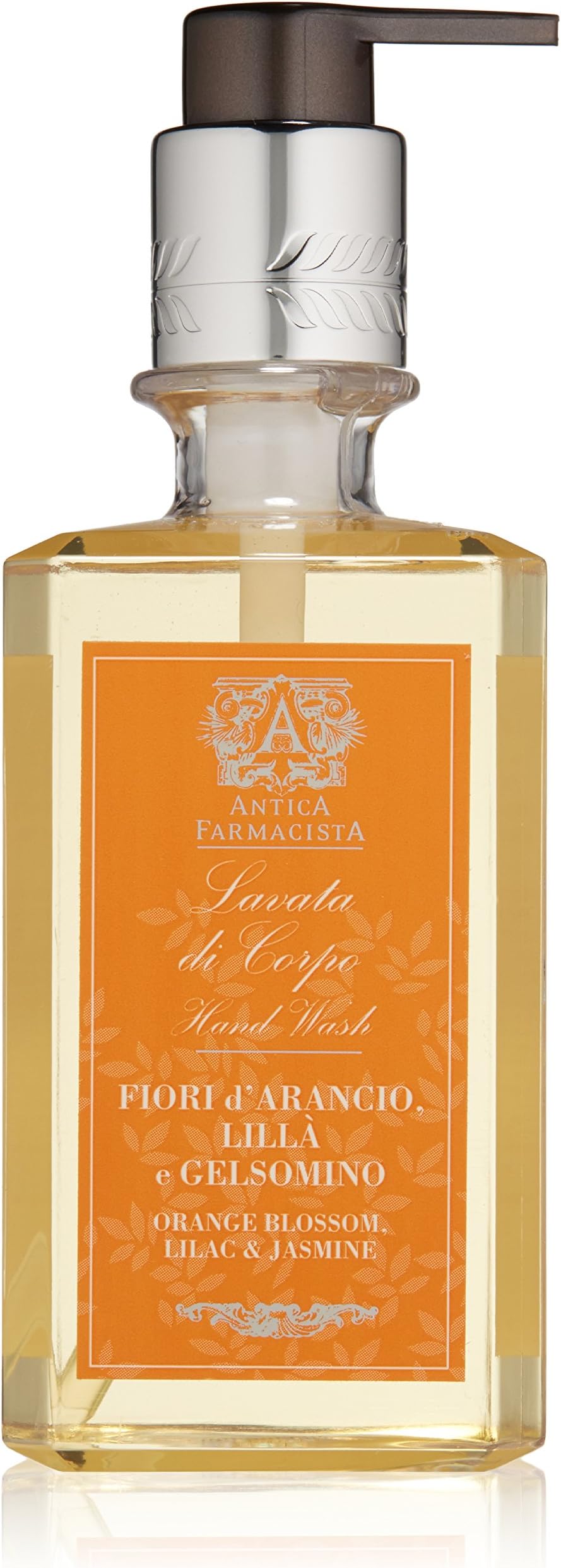 Antica Farmacista Hand & Body Wash - Luxury Nourishing Body Wash - Hydrating Hand Cleansing Wash - Bath & Body Gift - Orange Blossom, Lilac & Jasmine, 10 fl oz