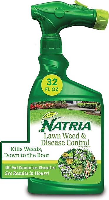Amazon Com Natria 100532522 Lawn Disease Control Weed Killer 24 Ounce Ready To Spray Patio Lawn Garden