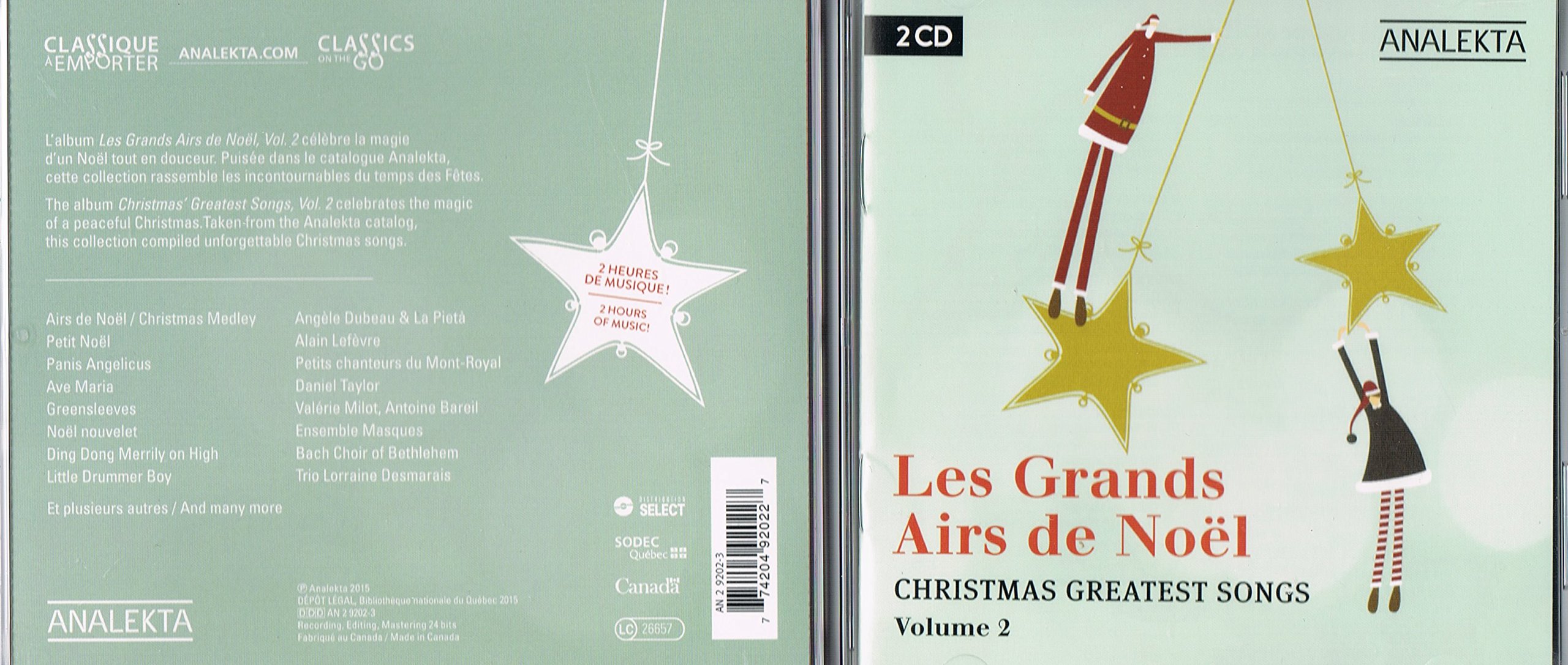 Les Grands Airs de Noel [Audio CD] Various Artists