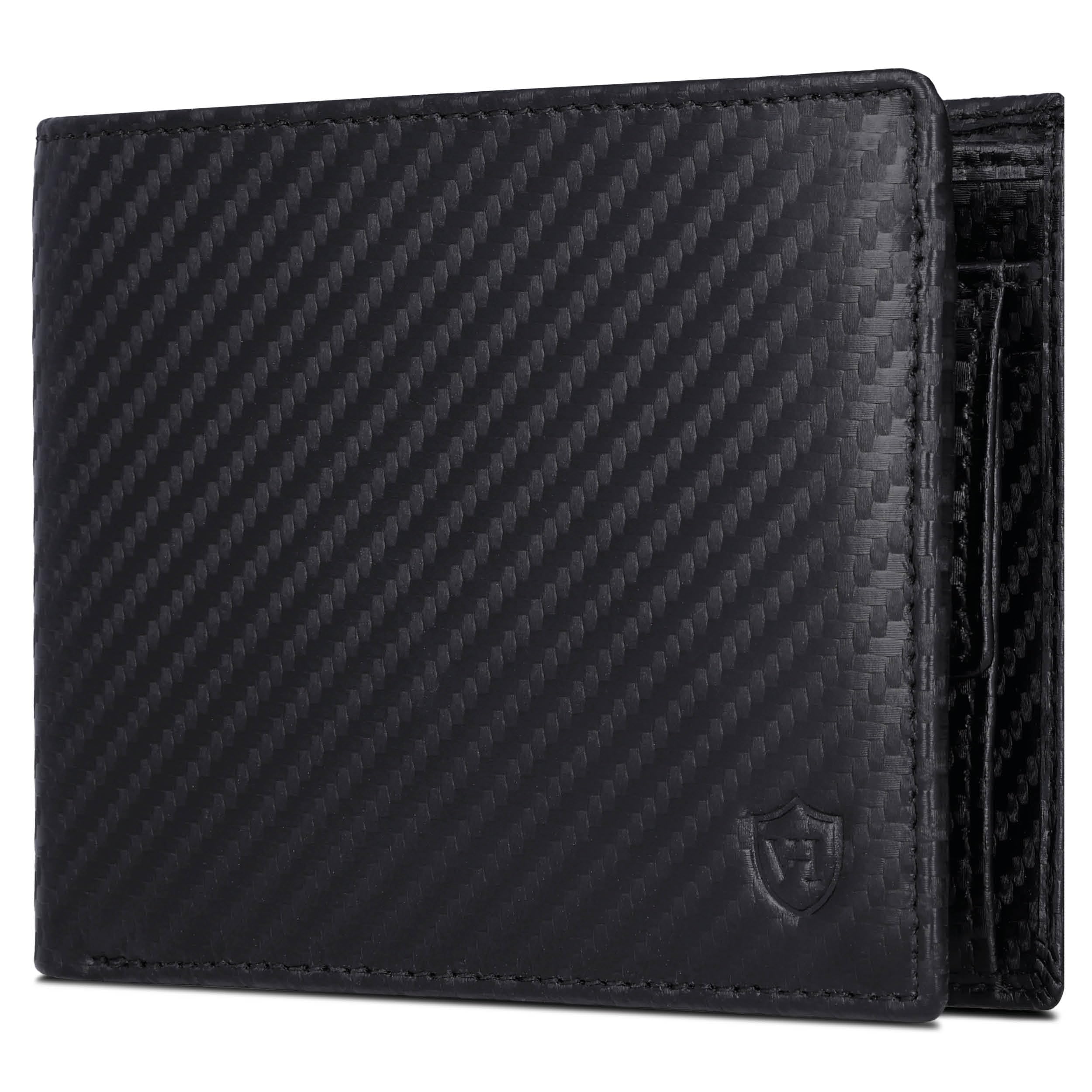 VON HEESEN Leder Geldbörse RFID Schutz I Echtleder Geldbeutel für Damen & Herren I Portemonnaie Brieftasche Wallet Portmonee