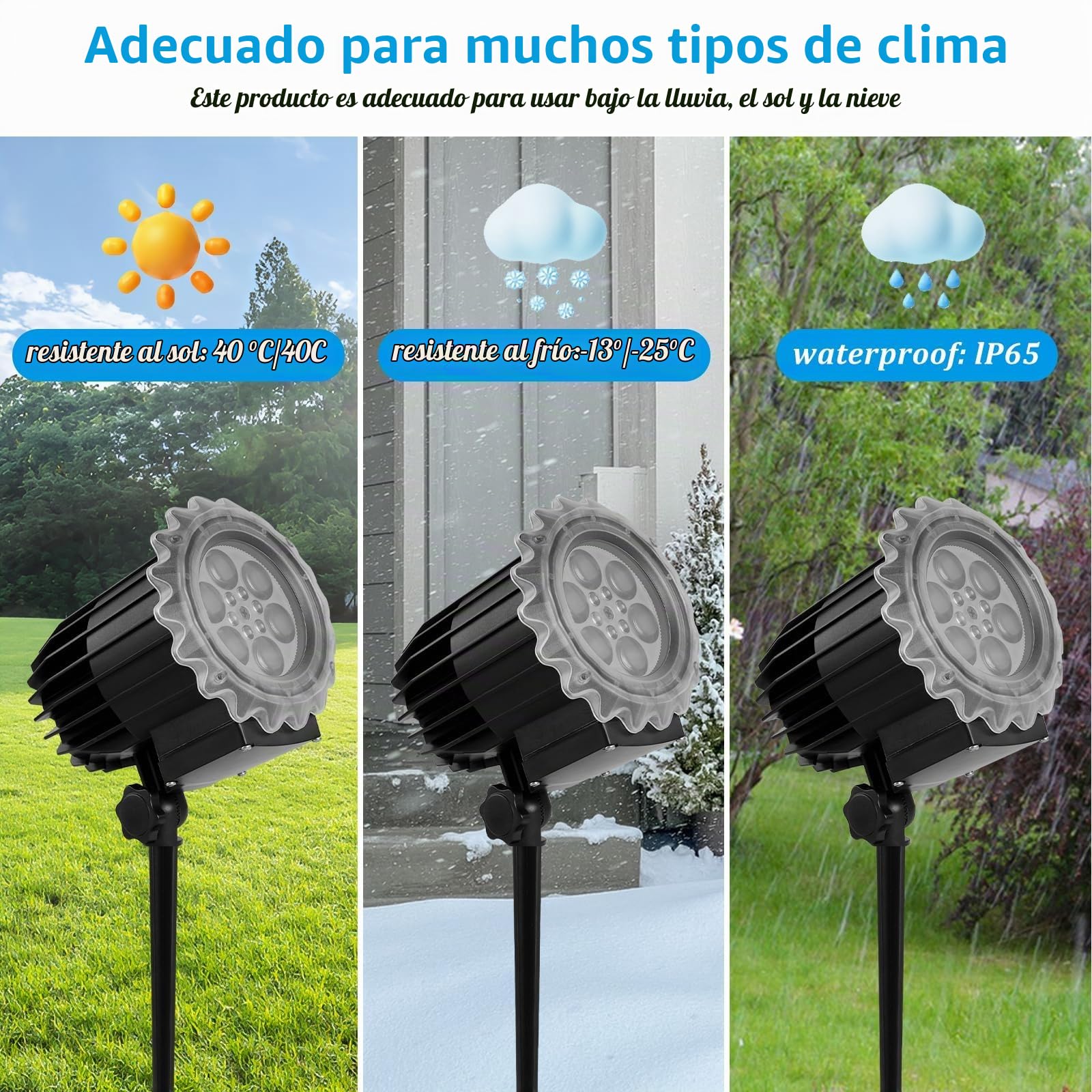 Proyector Dinámico Para Decoración de Halloween Al Aire Libre, IP65 Resistente Al Agua, Con Cara de Diablo, Ideal Para Jardín, Ventana, Pared, Patio, Fiesta