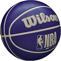 Vista 3 de Wilson NBA DRV Outdoor Basketball with Pump Índigo/Beige