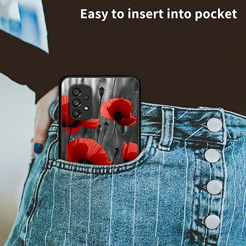 Miniatura 445 de Funda protectora para Samsung Galaxy A13 5G/A04S para Samsung Galaxy A13 5G/A04S, funda de silicona TPU suave con calavera de rosa, diseño elegante