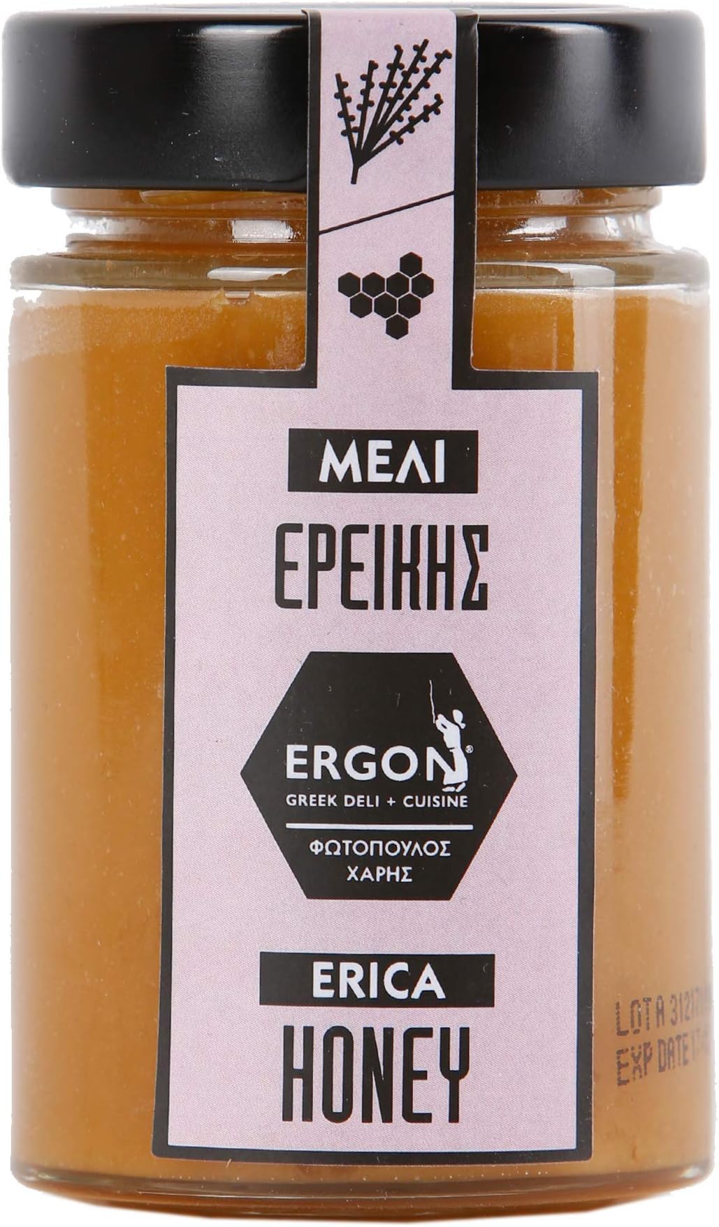 Ergon Greek HEATHER (ERICA) HONEY 280gr FROM TAIGETOS