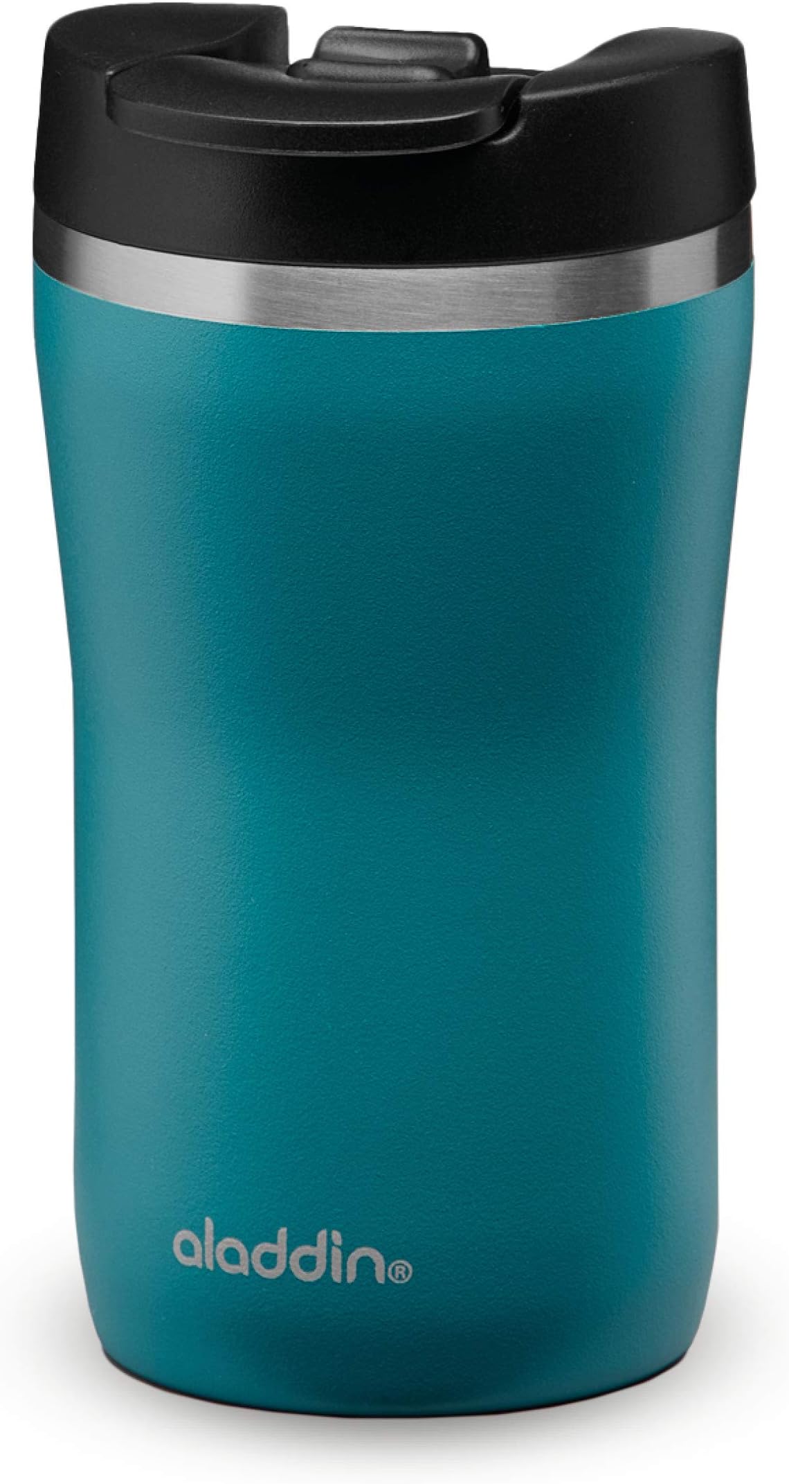 Aladdin Keeps Hot for 2.5 Hours-BPA-Free-Dishwasher Safe, Stainless Steel, Blue, 0.25L
