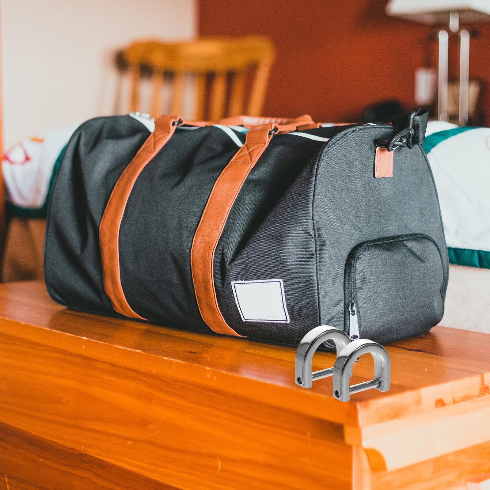 TEHAUX Anillos D de Aleación de Zinc para Bolsos Hebillas Desmontables para Correas Ajustables de Mochila y Accesorios de Bricolaje