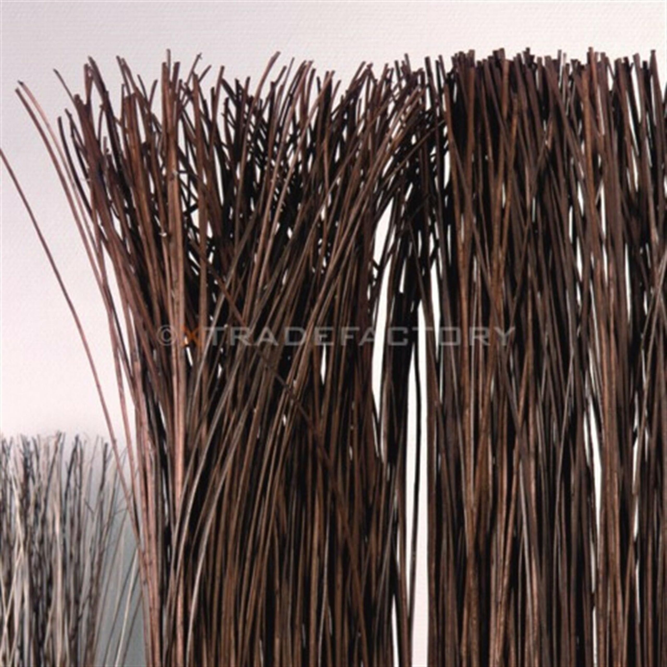 DESIGN DELIGHTS PARAVENTO Nature | 160x120 cm (AxL), Legno di salice, Marrone | divisorio per Ambienti, Parete divisoria, paravanti, paravant