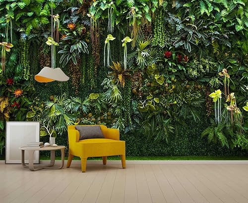 Miniatura 3 de Reyhui - Papel tapiz con imagen de bosque otoñal y riachuelo para decoración de dormitorio sala de estar habitación de niños de 195 x 120 pulgadas