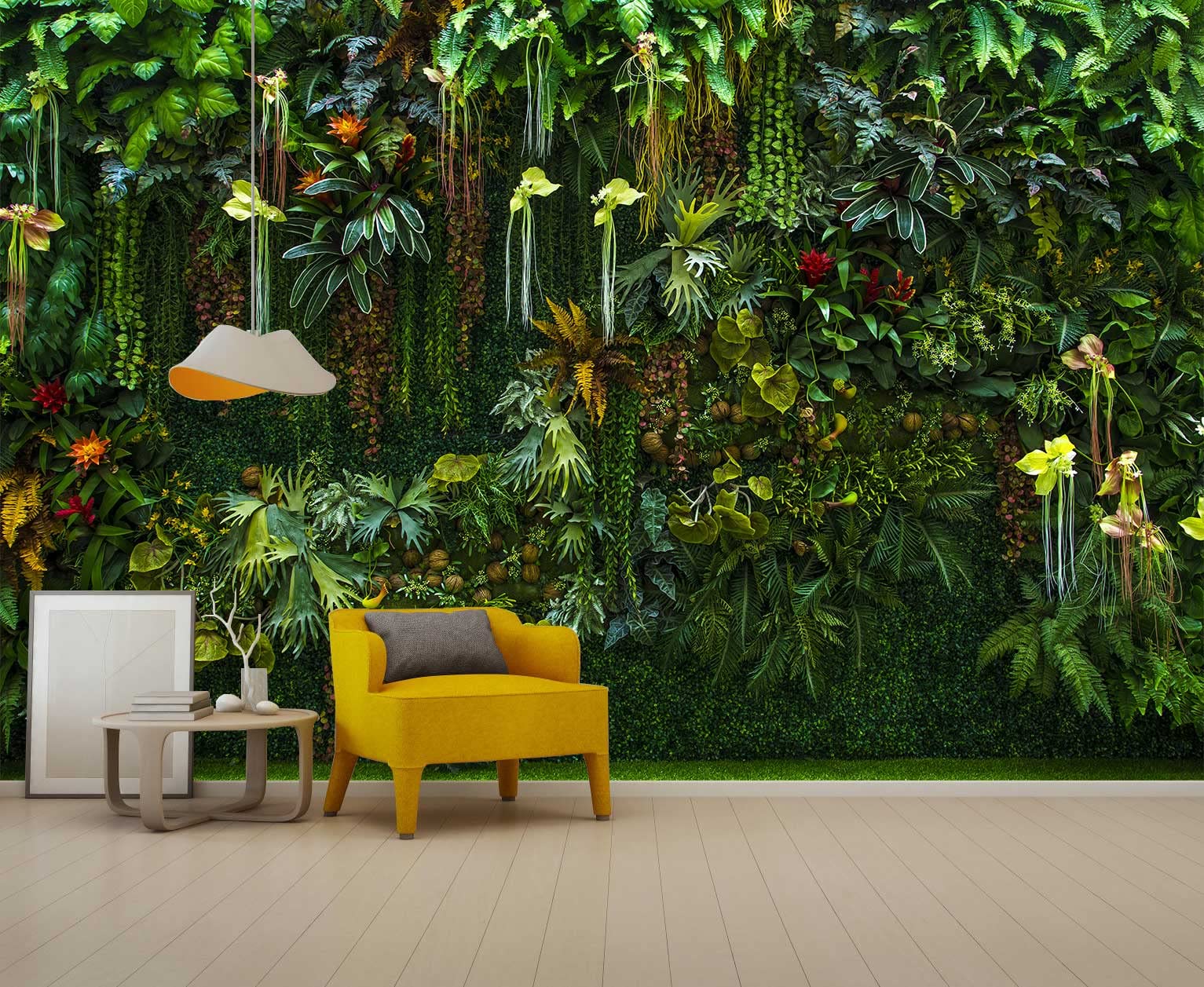 Reyhui Green Wallpaper Banana Leaf Floral Mural | 195