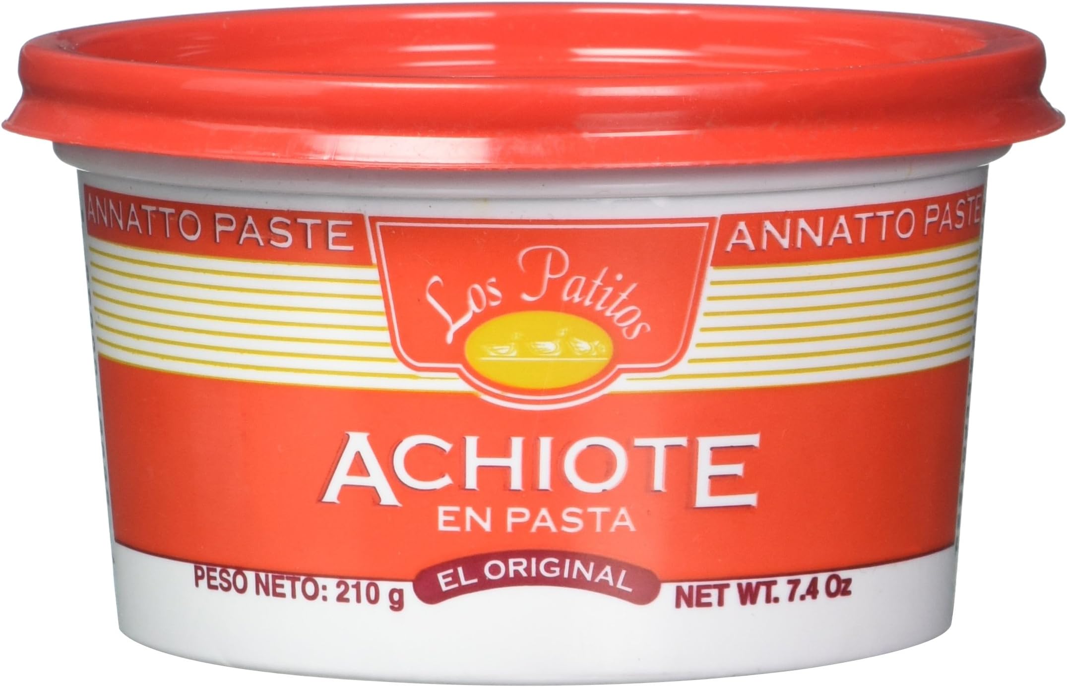 Los Patitos Achiote Paste 7.4 oz. from Costa Rica