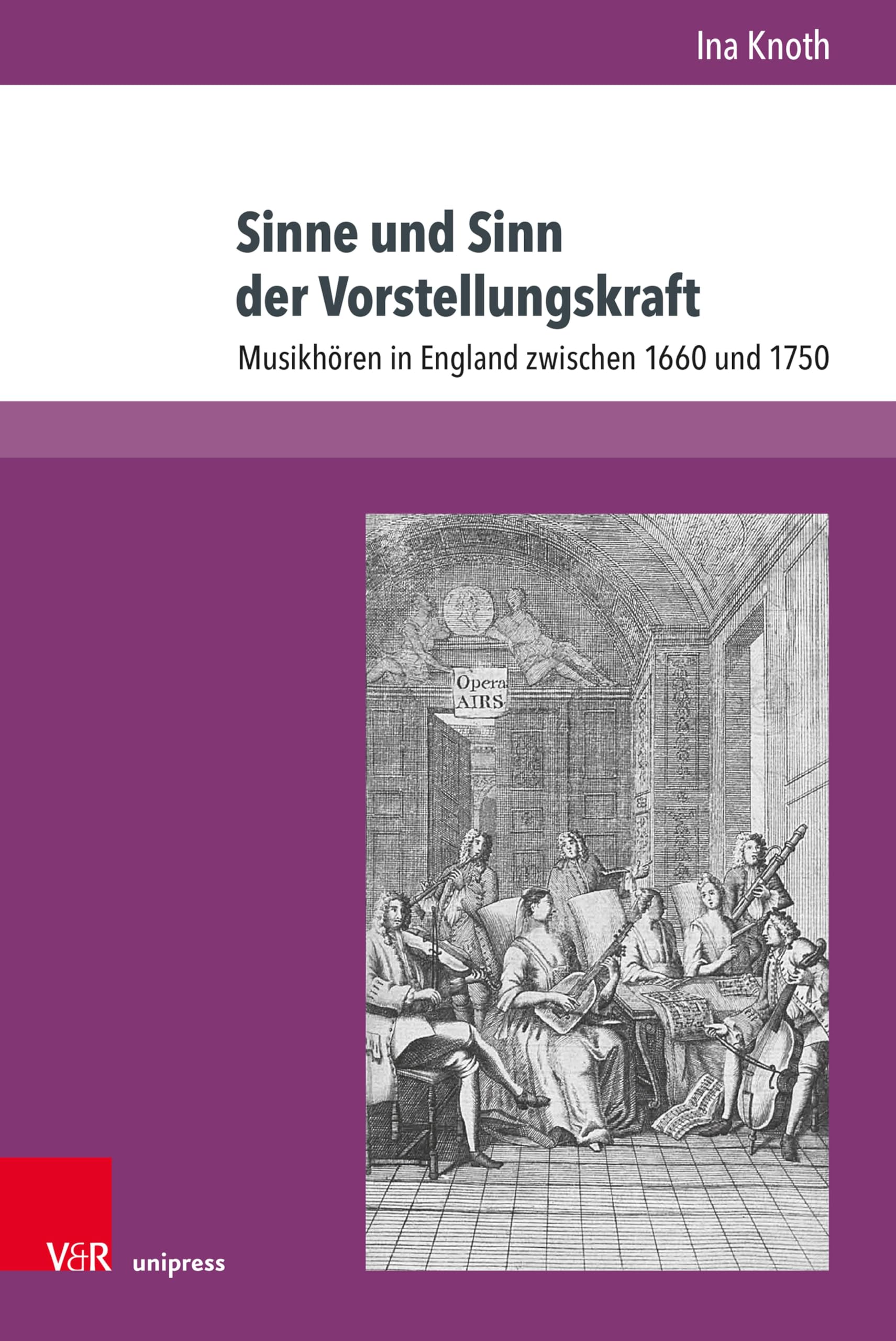 Livre Musikhören in England 1660-1750 histoire de la musique baroque