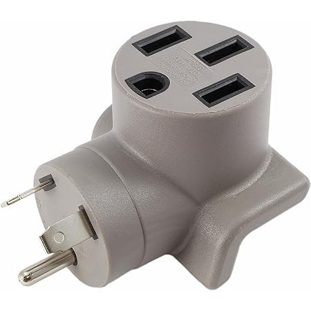 AC WORKS EV Charging Adapter for Tesla Use (TT-30 RV 30A to Tesla)