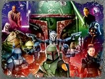 Ravensburger Star Wars Boba Fett&colon; Bounty Hunter 1500-Piece Jigsaw Puzzle &vert; Unique Softclick Technology &vert; Vibrant&comma; Glare-Free Images &vert; Quality Interlocking Fit &vert; Ideal for Adults and Kids Aged 14&plus;