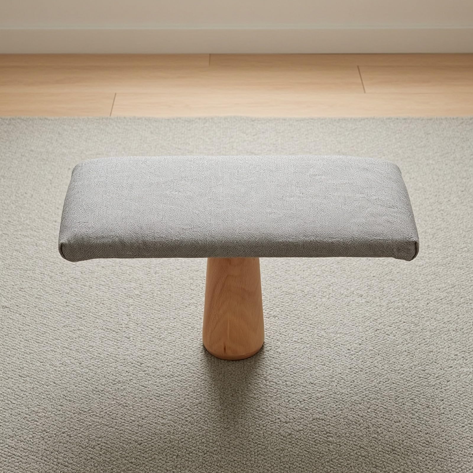MERIGLARE Banco Meditación con Cojín Cómodo | Acolchado, Ergonómico, Banco meditación, para Casa, Té, S