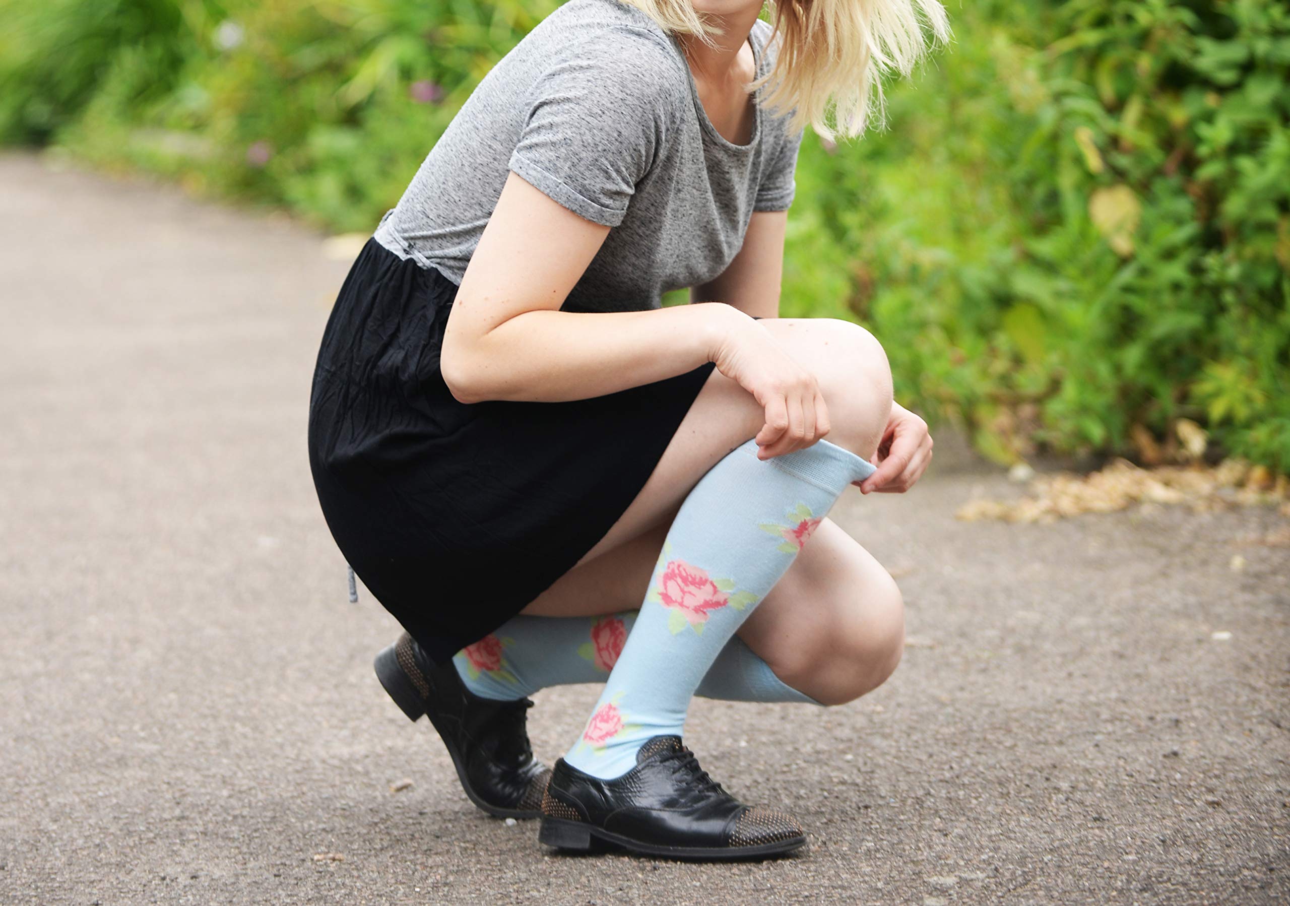 Mysocks Chaussettes hautes pour femmes au genou