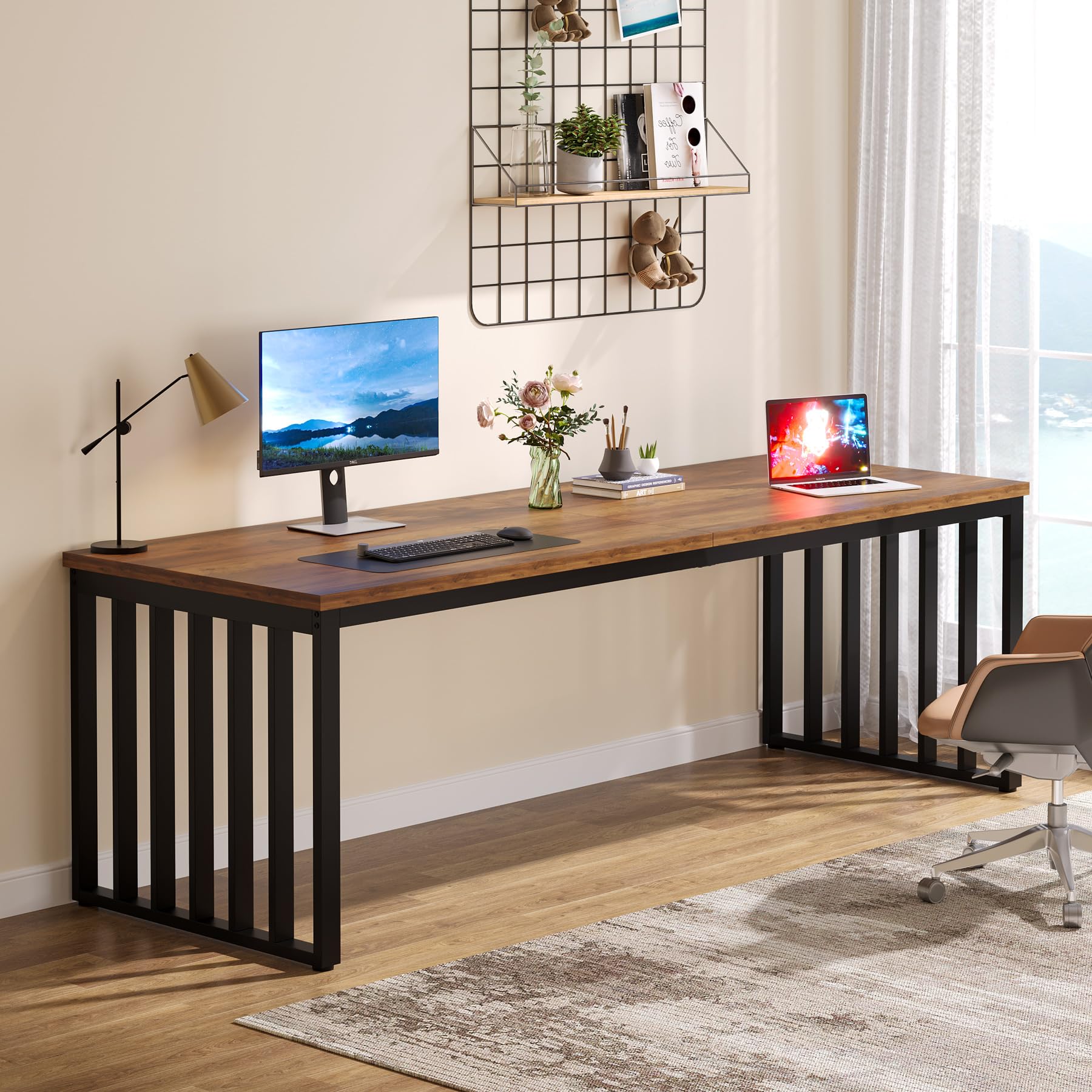 Tribesigns 78.74 Extra Long Computer Desk