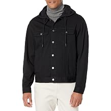 LRG Mens Lrg Mens Lifted Research Collection Hooded Denim Jacket