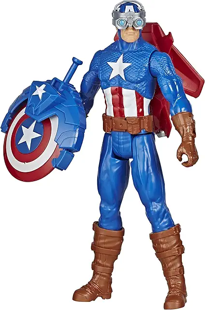 Figurina Captain America Avengers Titan Hero Blast Gear 30 cm