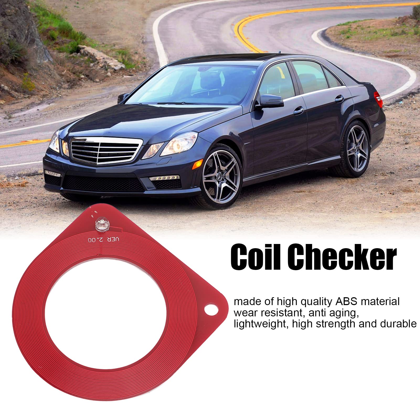 Coil Checker, Coil Easy Checker Herramienta de Prueba de diagnóstico Sistema inmovilizador Herramienta de Prueba de diagnóstico Reemplazo para 1998-2010
