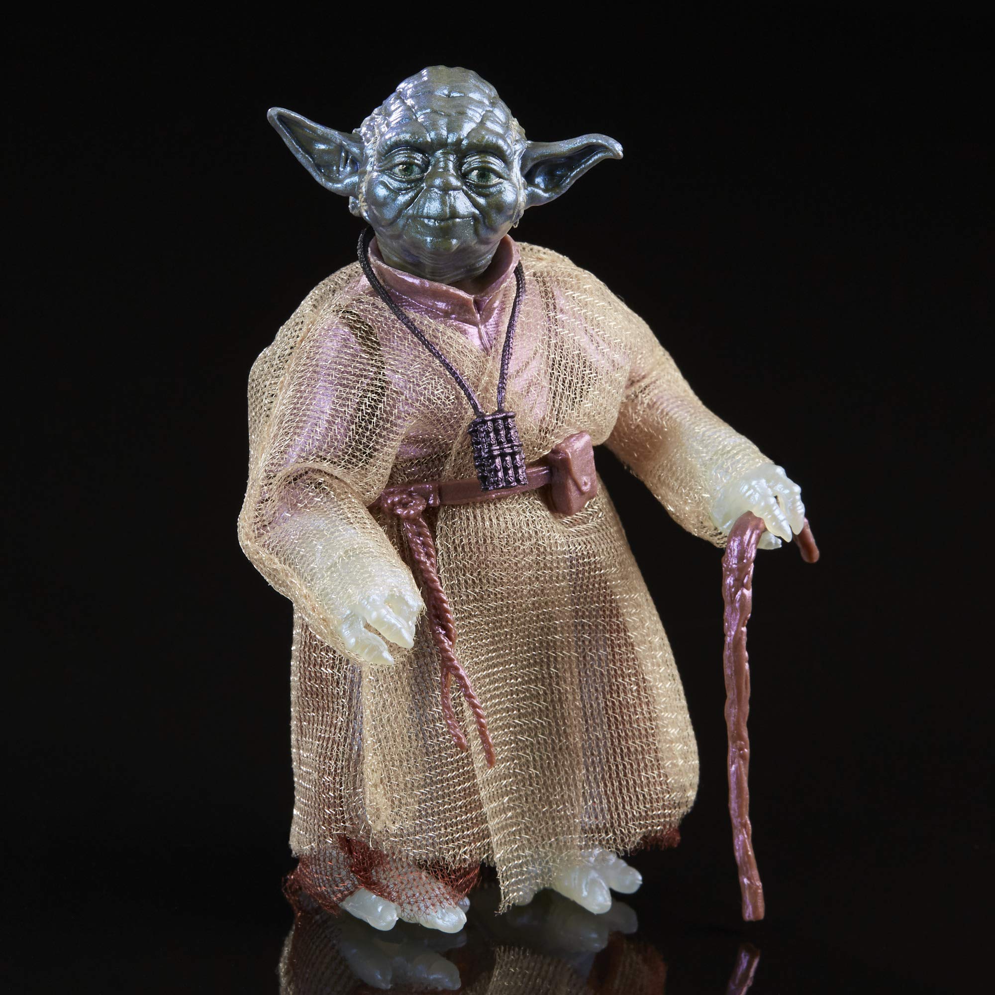 STAR WARS Black Series The Last Jedi Yoda (Force Spirit) Figura de acción – 6 Pulgadas a Escala Episodio VIII Coleccionable, sólido, Color Nailon/a, S (Hasbro 12)