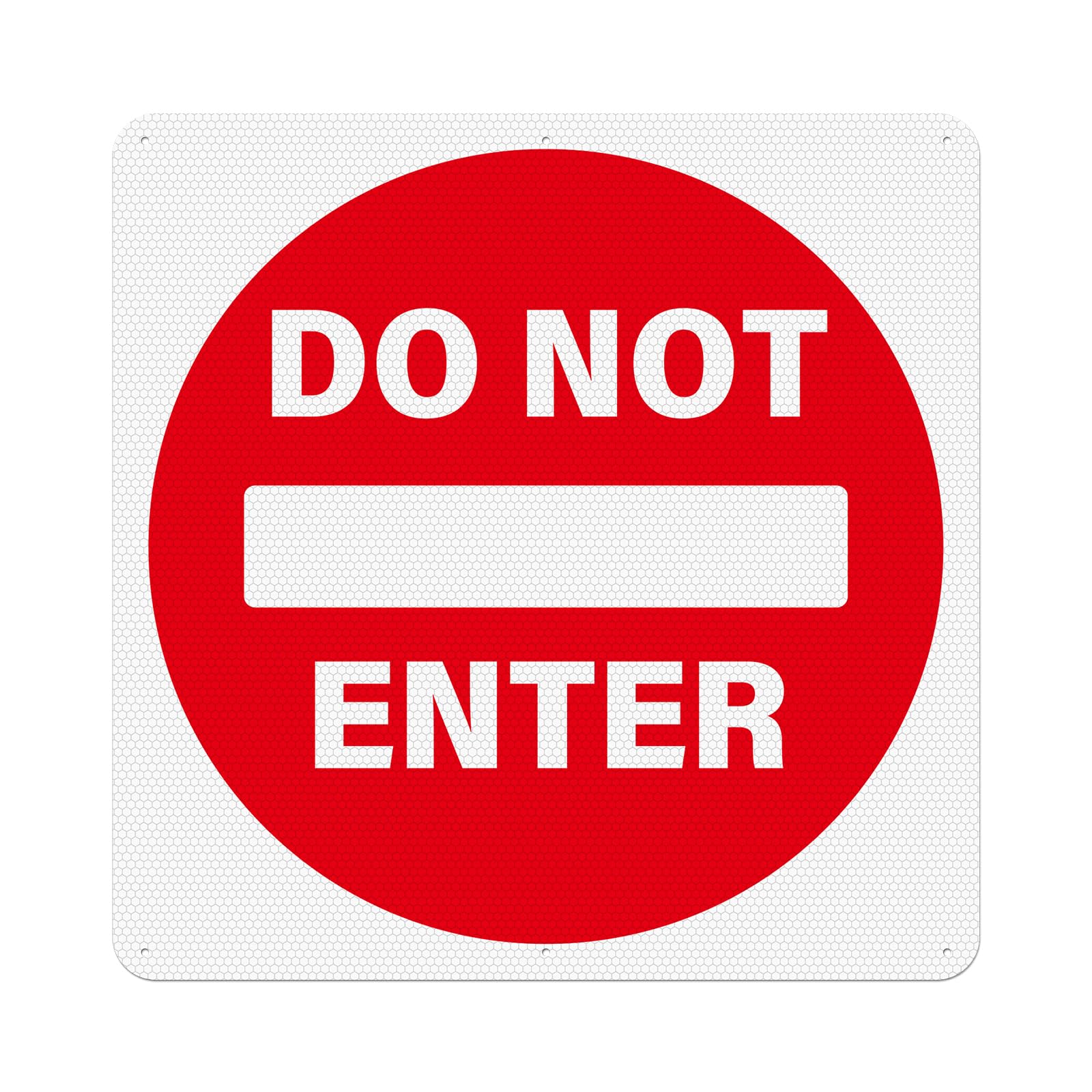 2 Pack Do Not Enter Wrong Way Signs 18" x 12" Aluminum Traffic Sign — Amazon image 10