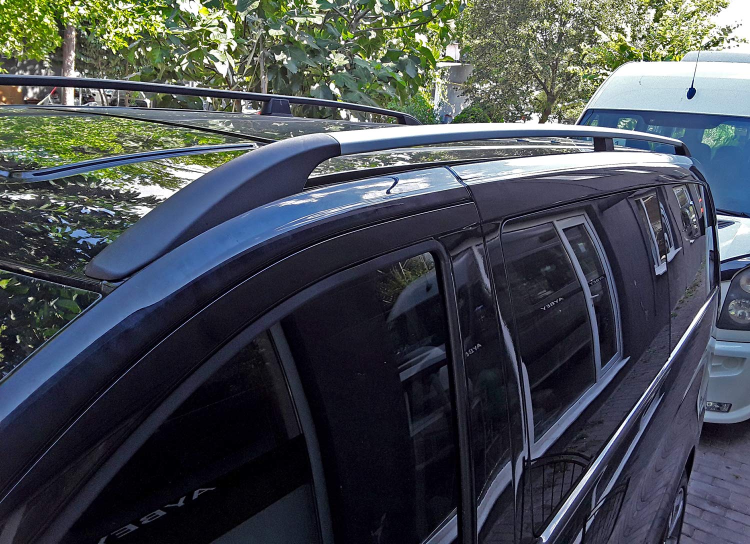 CHROMEMASTER | Barre trasversali da Tetto | Compatibili con Mercedes Vito W447 2014- Long; Sono utilizzate per il montaggio di portapacchi, box da tetto o portabiciclette | Costruzione in alluminio