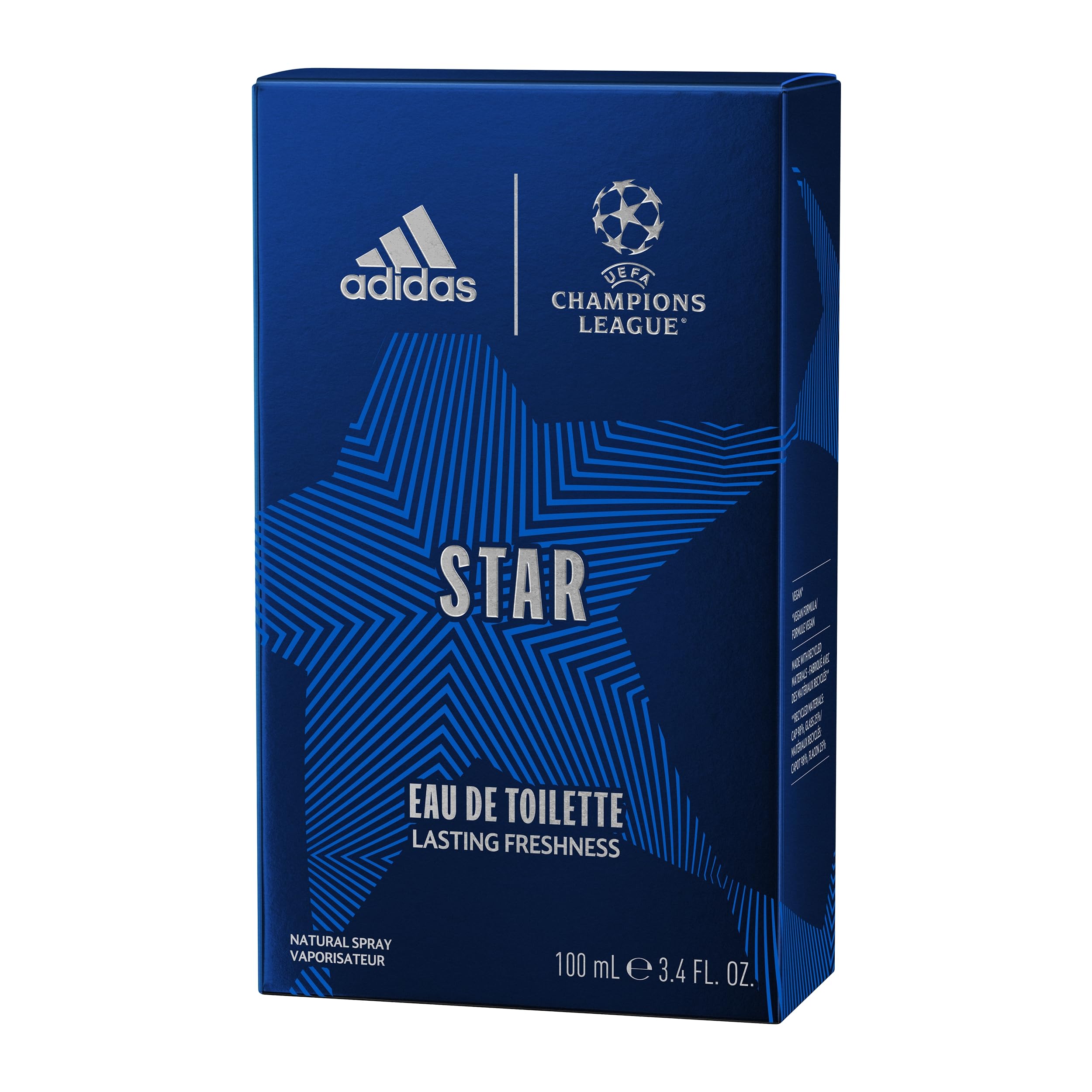 Adidas, UEFA 10 Eau de Toilette, 100 ml – Ansicht 3