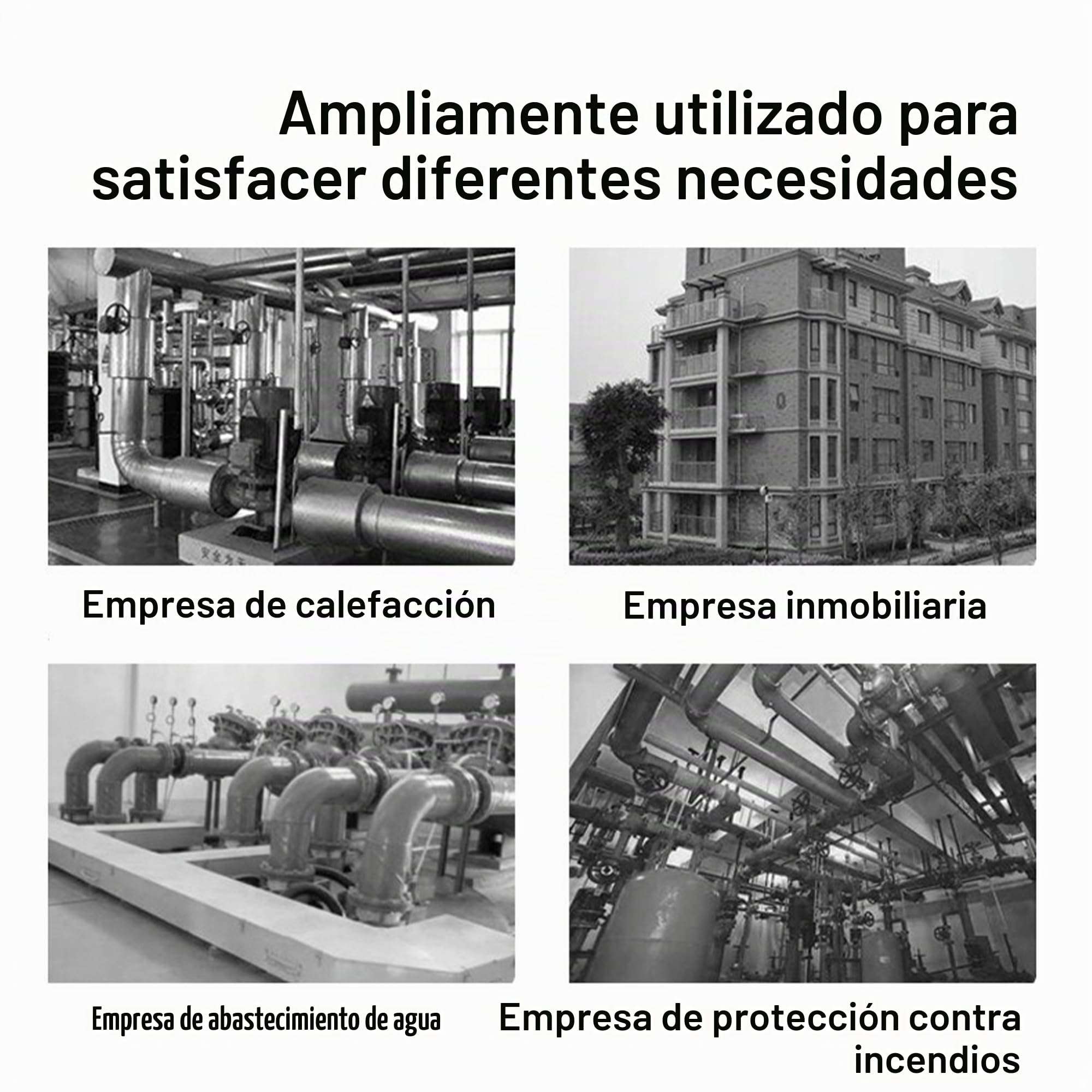 Detector De Fuga De Agua Subterráneo Ajustable con Pantalla Digital: Sensor De Fuga De Tubería Profesional para Tuberías De Agua Interior/Exterior, Calefacción De Piso Y Fugas De Piscina