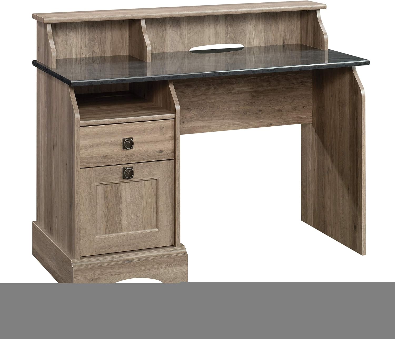 Sauder Graham Hill Desk, Salt Oak finish Home & Kitchen
