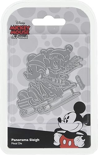 Disney Panorama trineo trineoMickey & Minnie MouseMetal Die