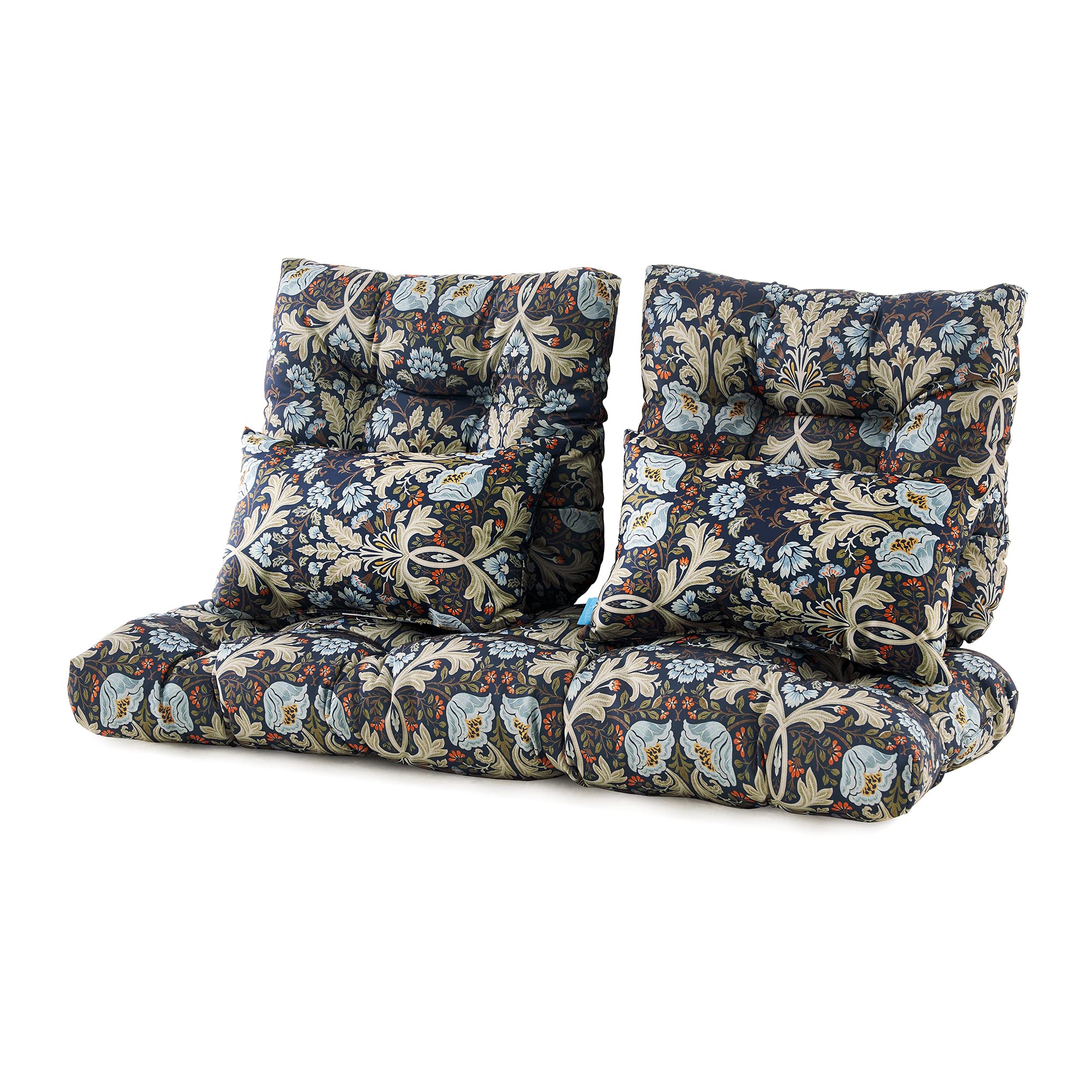 Snapklik.com : Outdoor Loveseat Cushions,5 Piece Wicker Chair Cushions ...