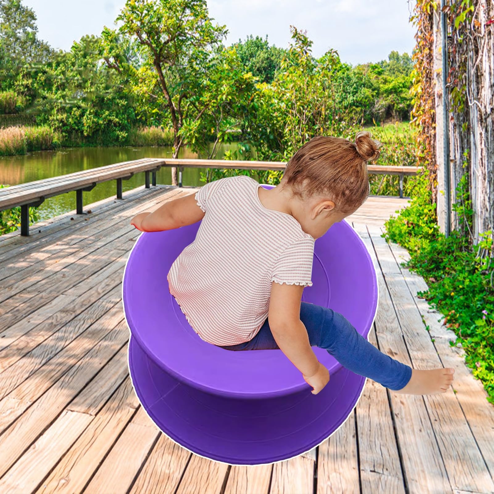 ☆SOISupero（ソイスペロ）S LINE POP CHAIR　赤×黄　1脚 Amazon.com: Innovz Relaxing Sports Stool Kids Sensory Spinning