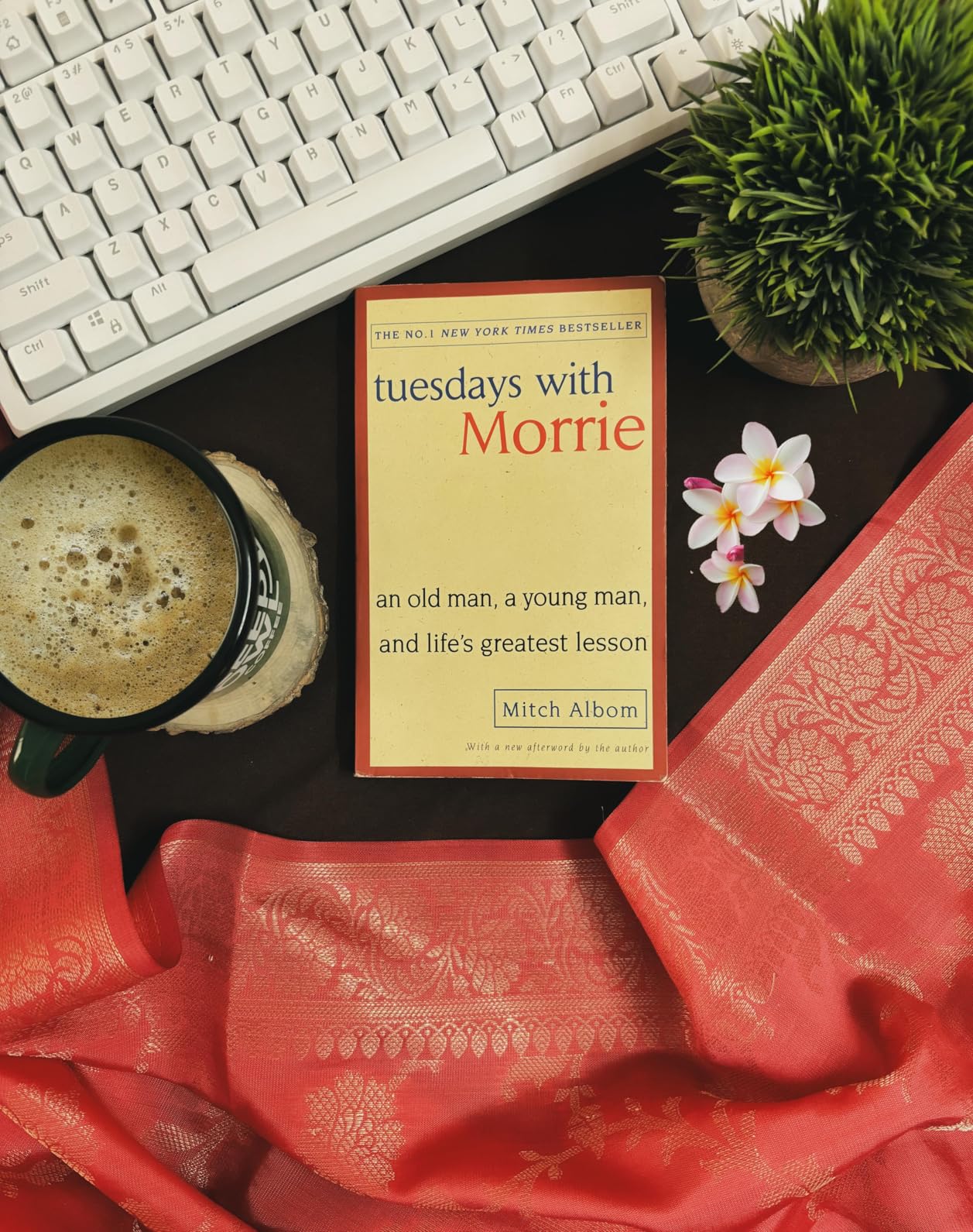 TUESDAYS WITH MORRIE 4CD`S (UNABRIDEGD) AN OLD MAN,A YOUNG MAN AND LIFE ...