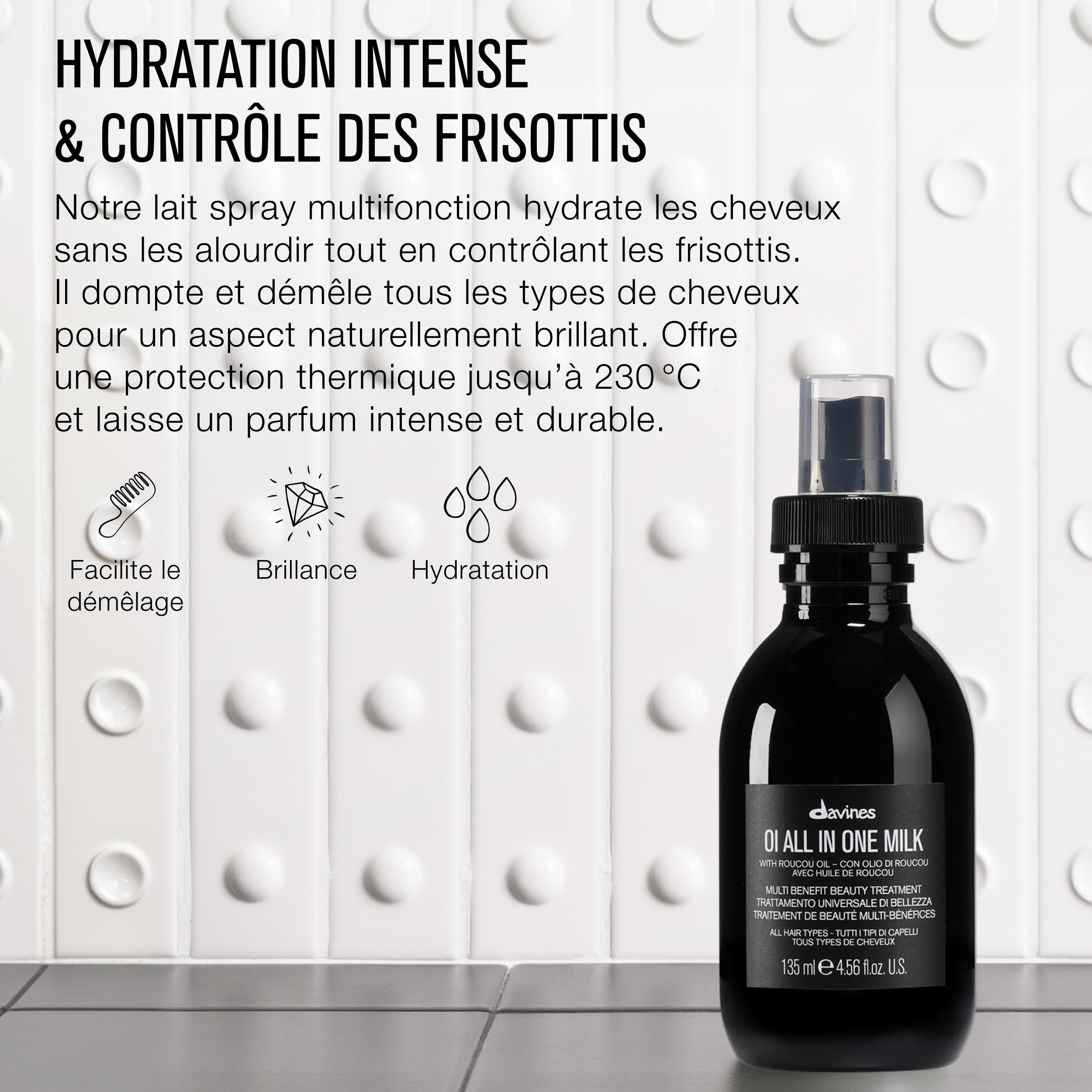 Davines OI/ALL IN ONE MILK 135ml : Amazon.fr: Grocery