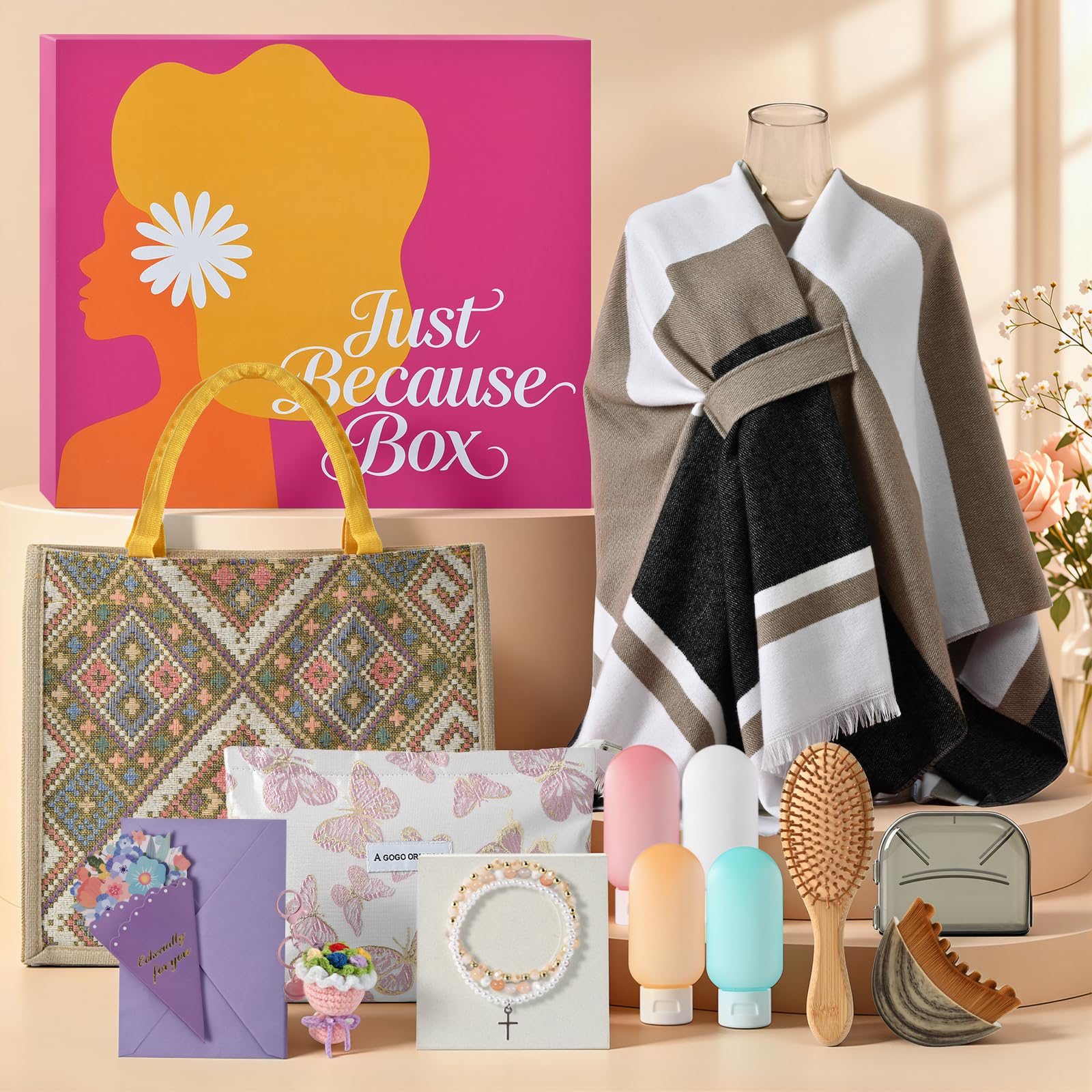 Bearhug Christmas Gifts for Women, 12-Piece Gift Set for Mom