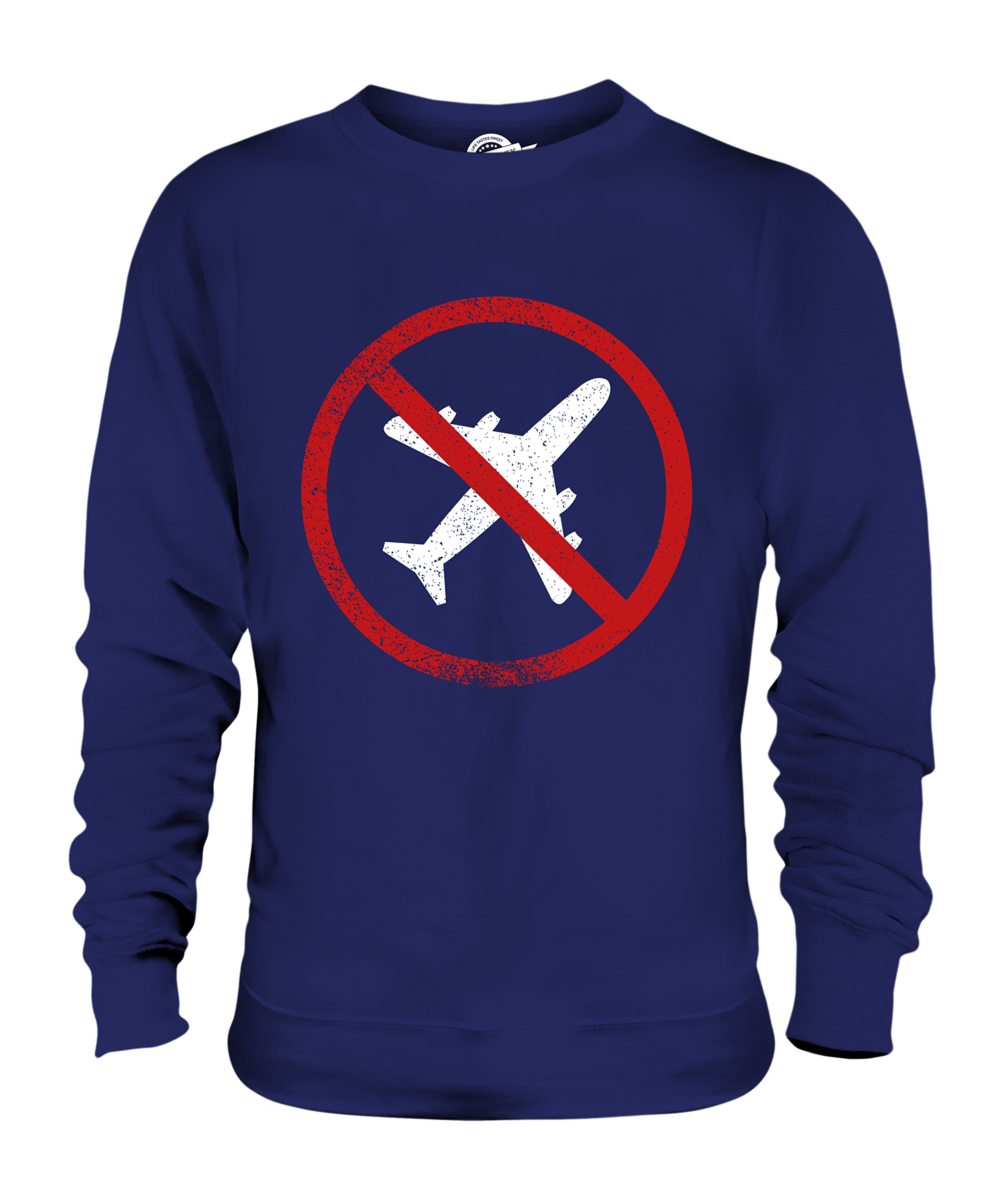 Candymix Flugangst Aviophobie Unisex Herren Damen Sweatshirt