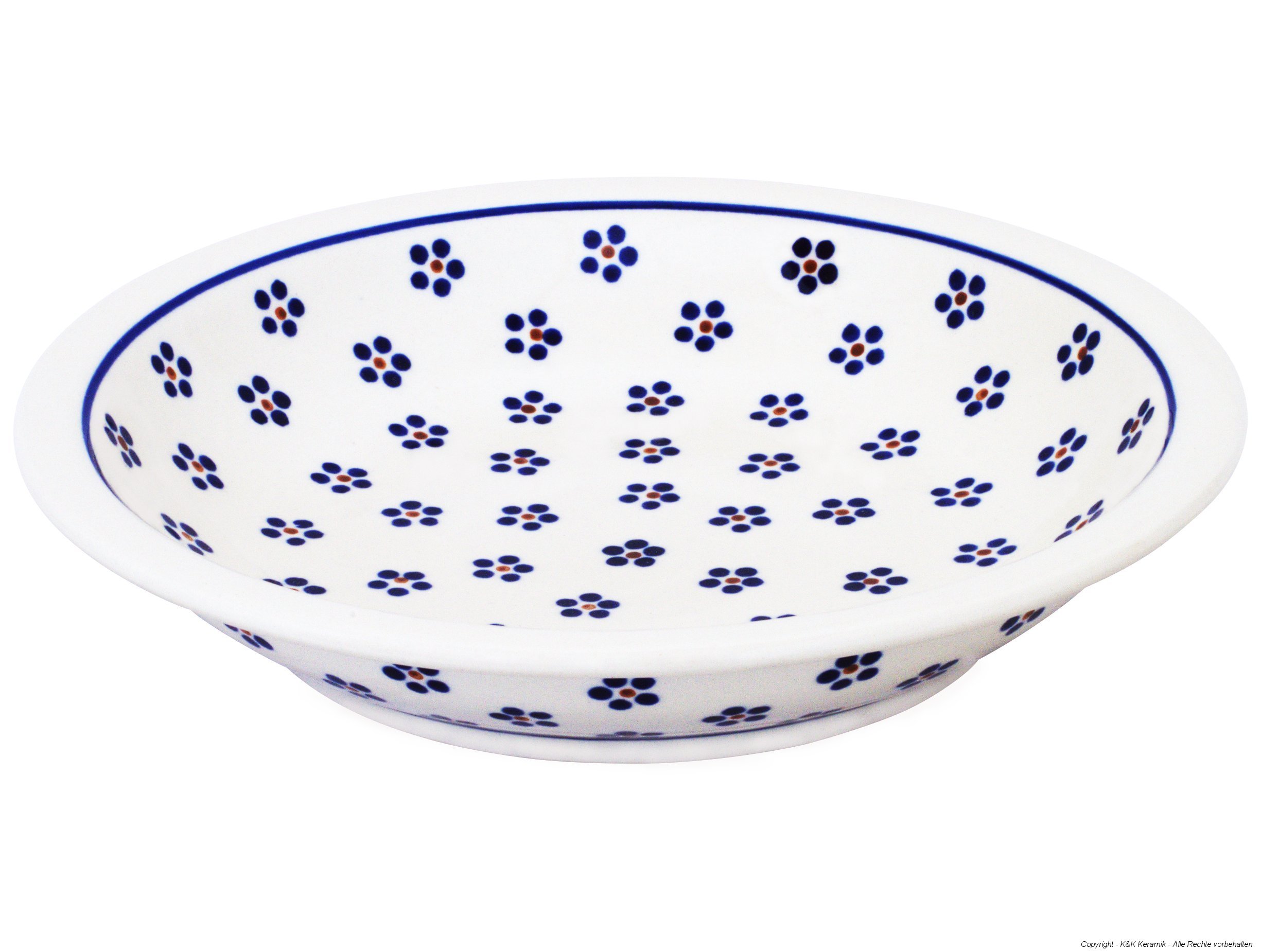 Assiette creuse en céramique de 22,5 cm pour vos repas conviviaux en famille