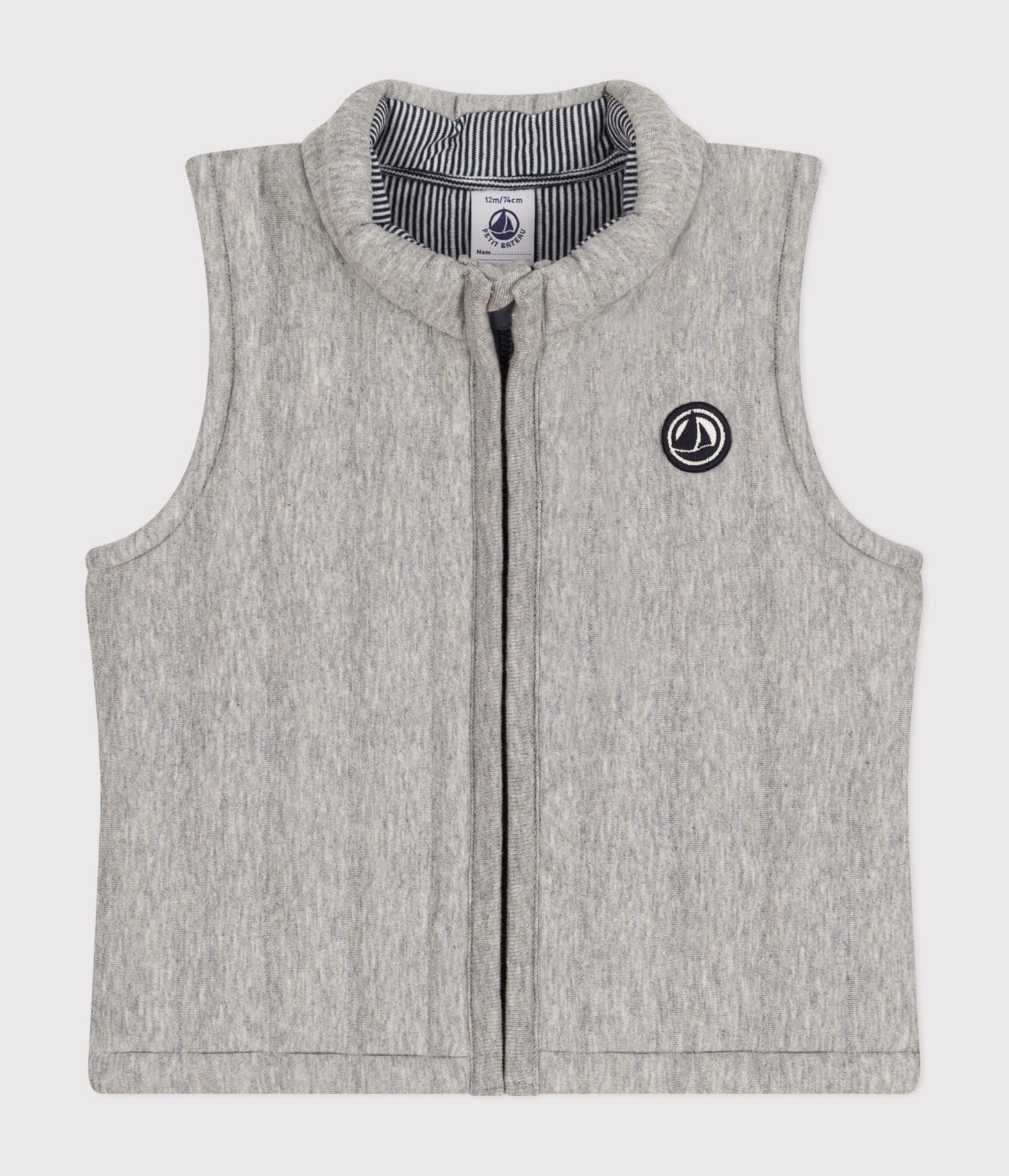 Petit Bateau Blouson sans Manches Bébé garçon