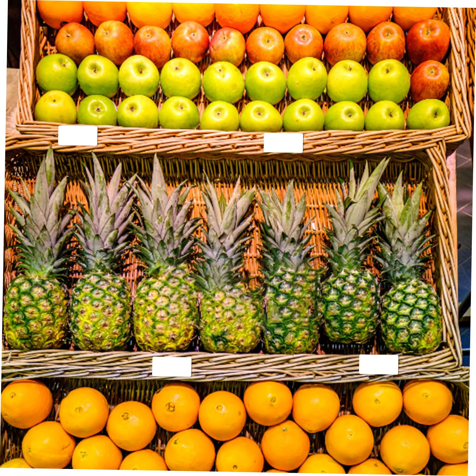 SOLUSTRE 2rotoli Etichette Adesive Vuote Per Contenitori Etichette Per Barattoli Facili e Applicare Per e Resistente Alimenti