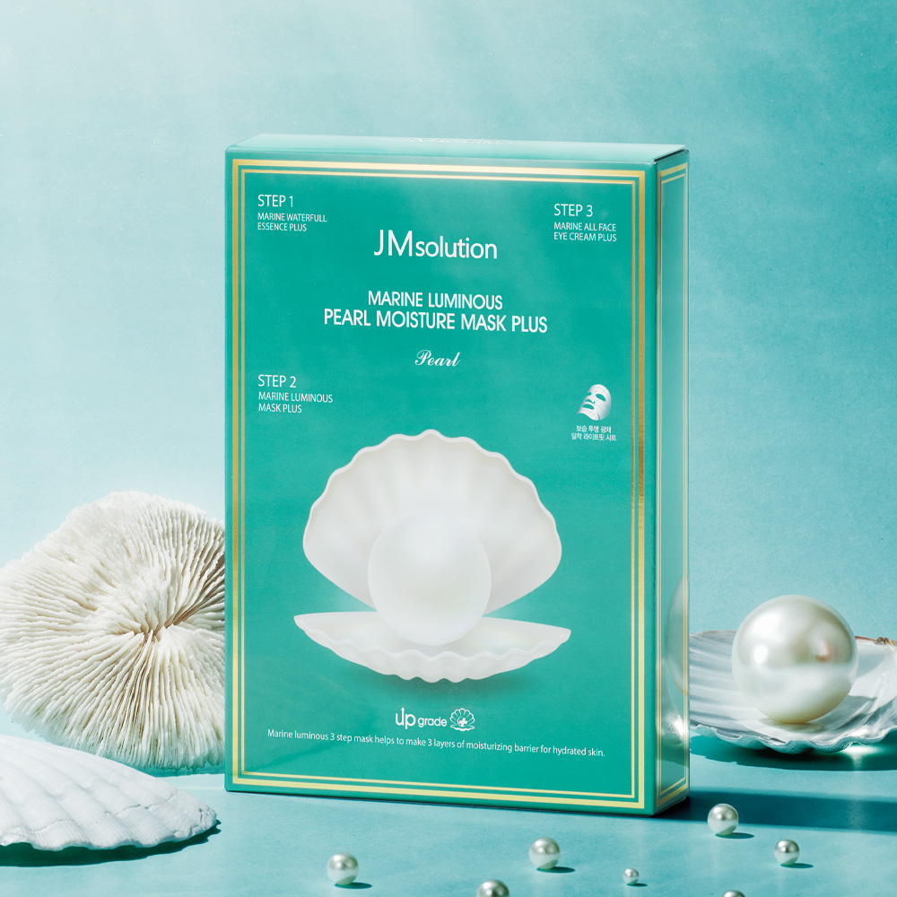 JMsolution Marine Pearl 3-Step Mask: Deep Moisture & Brightening