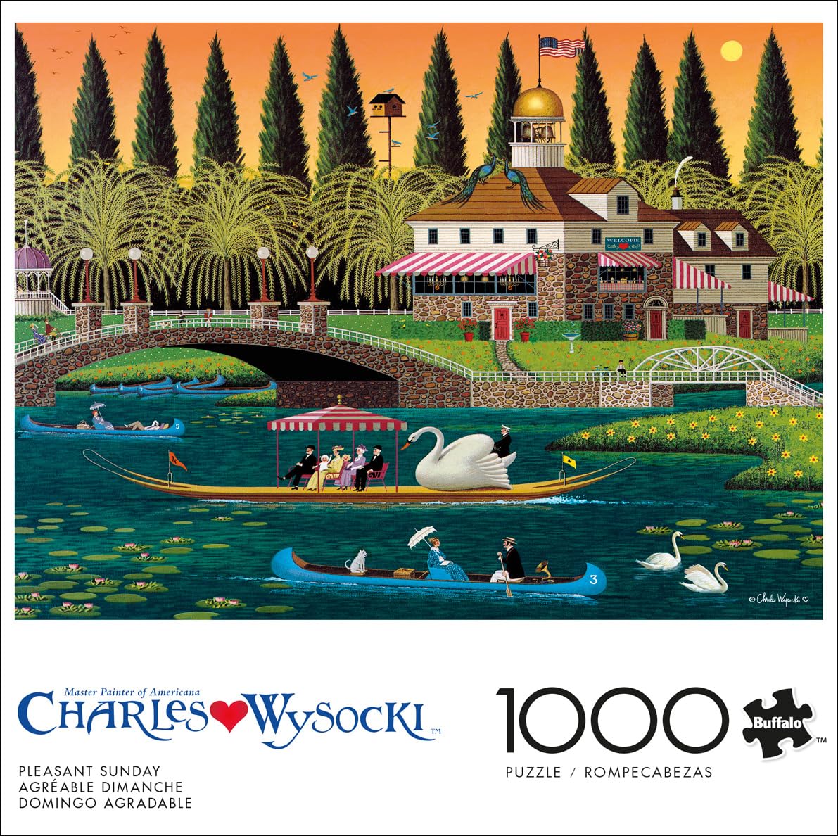 Buffalo 1000 Piece Charles Wysocki Sunny Side Up NIB Buffalo 1000 Piece Charles Wysocki Sunny Side Up NIB