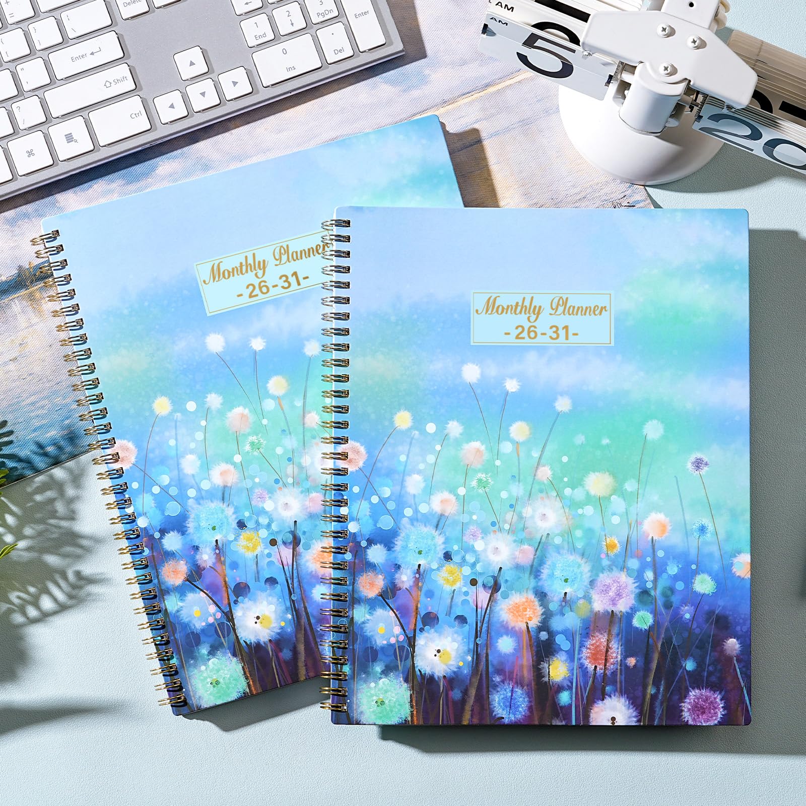 Monatsplaner/Kalender 2026-2031 - 5 Jahre Monatsplaner 2026-2031 von Juli 2026 - Juni 2031, 22,9 x 27,9 cm, Kalender 2026-2031 mit markierten Registerkarten