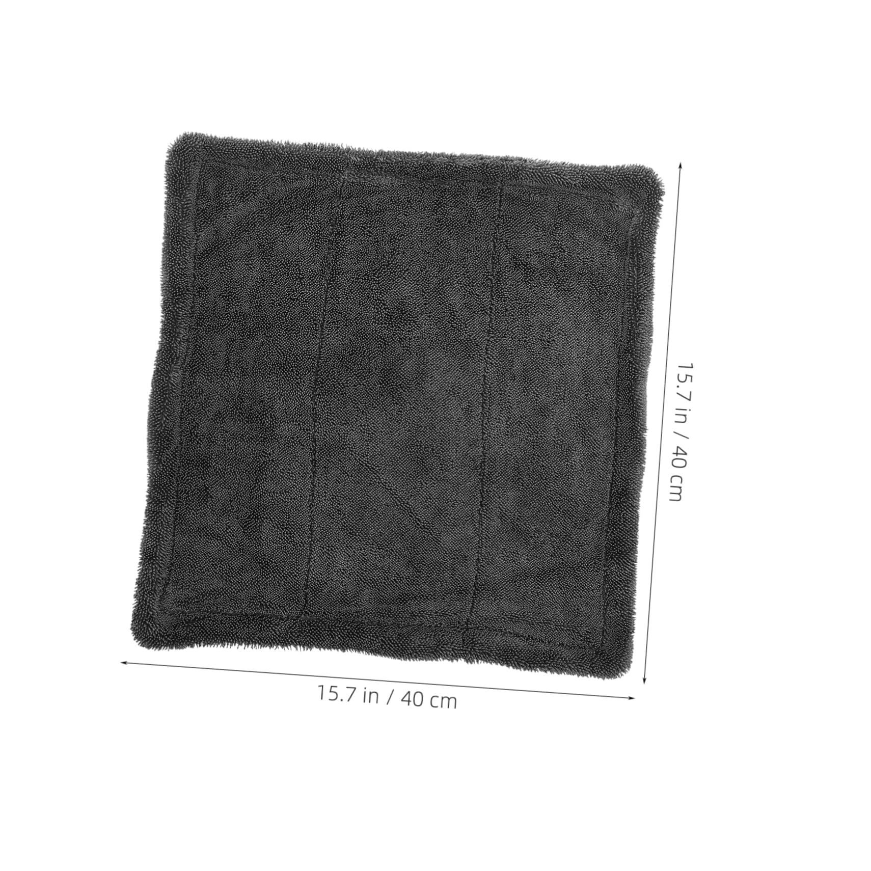 Mikinona Car Wash Towel Dual Microfiber Cleaning Cloth for Cars Water Absorbent Drying Towel Gentle Surfaces Reusable