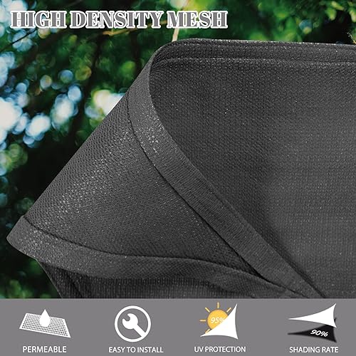 Miniatura 2 de Cool Area Toldo rectangular de 12 x 16 pies, con bloqueo UV, para exteriores, para patio, pérgola, jardín, patio, terracota (hacemos tamaño